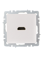 BRITE Розетка HDMI РHDMI-0-БрЖ жемчуг IEK