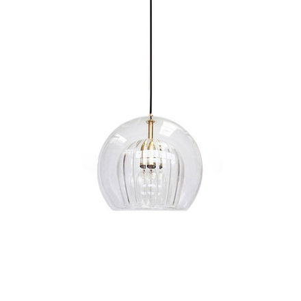 Pendant design lamp   Pleated Crystal by Marc Wood Studio D20