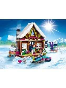 Конструктор Friends: Горнолыжный курорт Шале 408 деталей