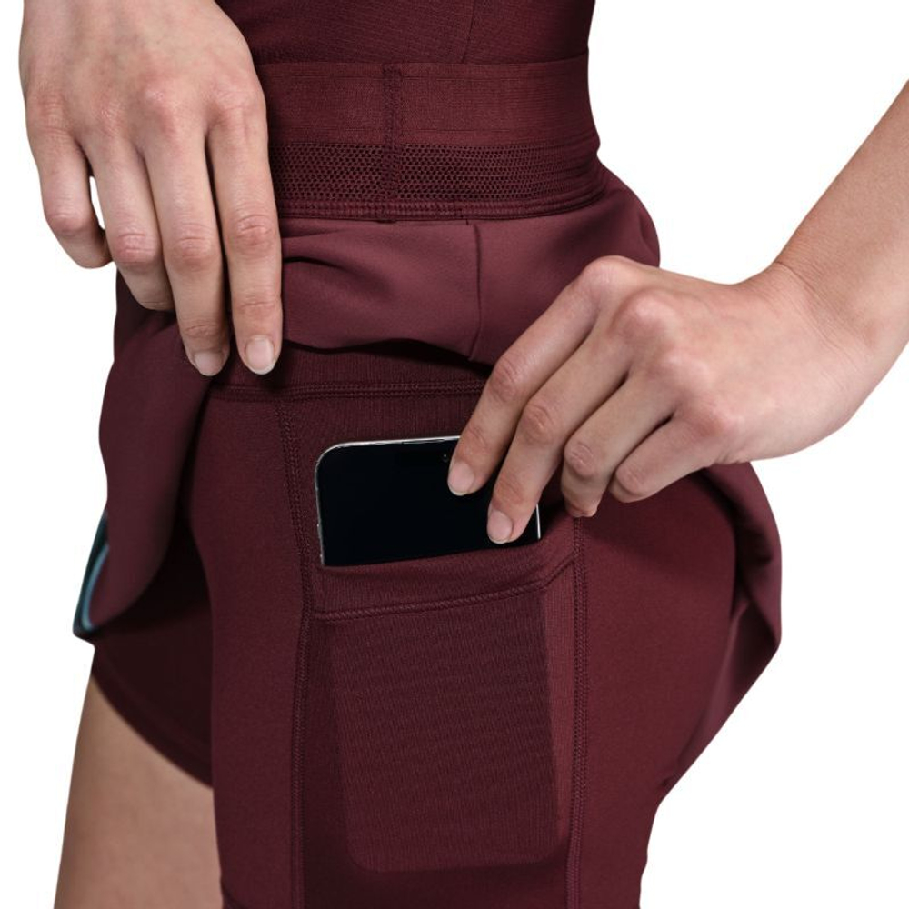 Теннисная юбка Nike Court RG Dri-FIT Slam Tennis - dark team red/dark team red/white