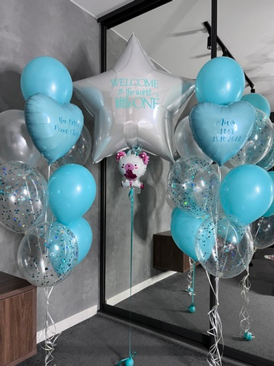 Набор шаров на выписку Звездный