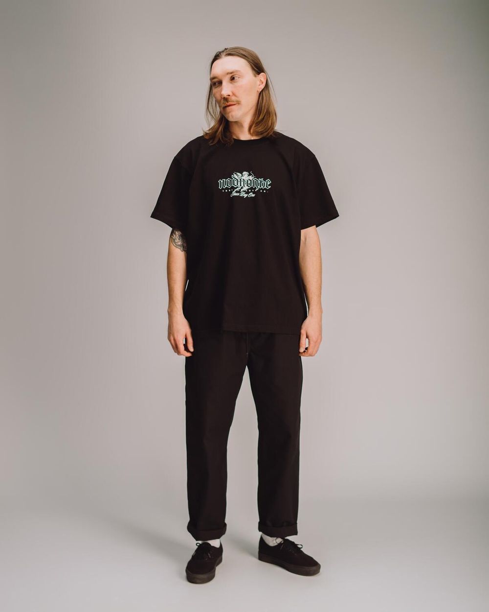 Футболка Подполье Маяк Reissue черная