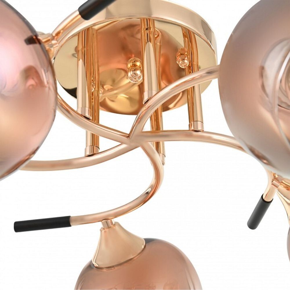 Потолочная люстра Arte Milano AMALFI-324985 324985/5 FG+BK