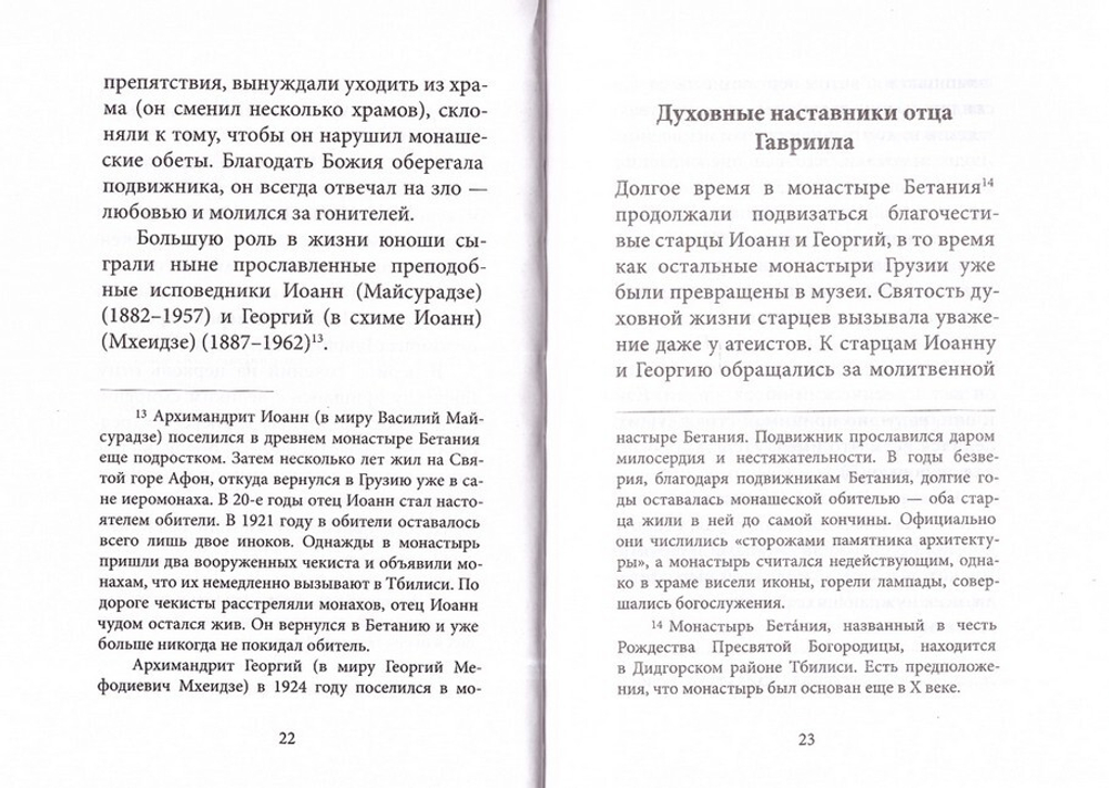 Любовь изгоняет страх. Преподобный Гавриил (Ургебадзе)