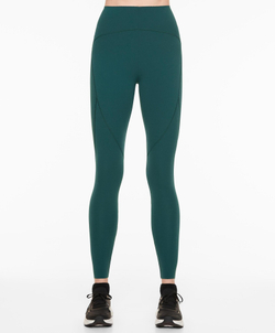 OYSHO Компрессионные легинсы Compressive Basic до щиколотки, длина 65 см, темно-зеленый