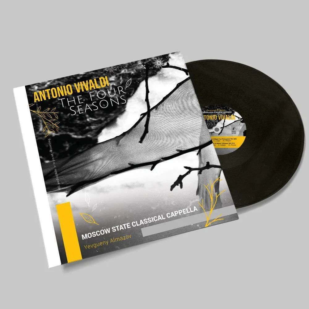 Antonio Vivaldi. The Four Seasons, LP Вивальди. Времена года. Новая запечатанная виниловая пластинка