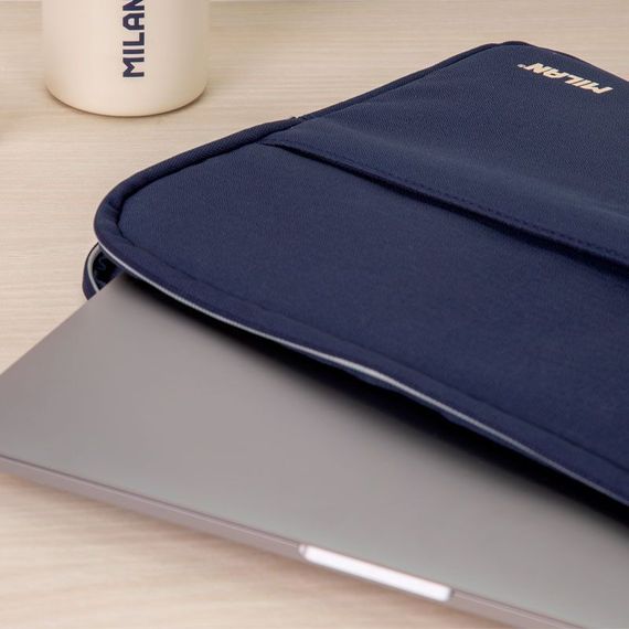 Laptop üzlüyü\Large laptop case  sınce 1918 blue