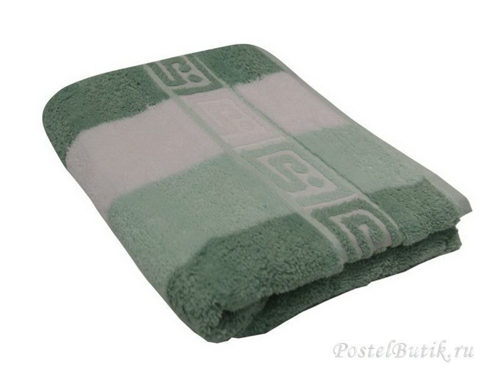 Полотенце 50x100 Cawo Noblesse 1011 Frottier зеленое