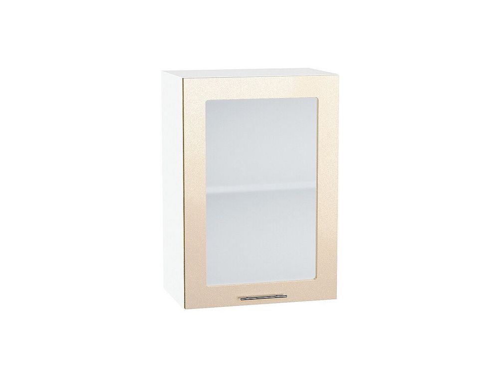 Шкаф верхний с 1-ой остекленной дверцей Валерия-М