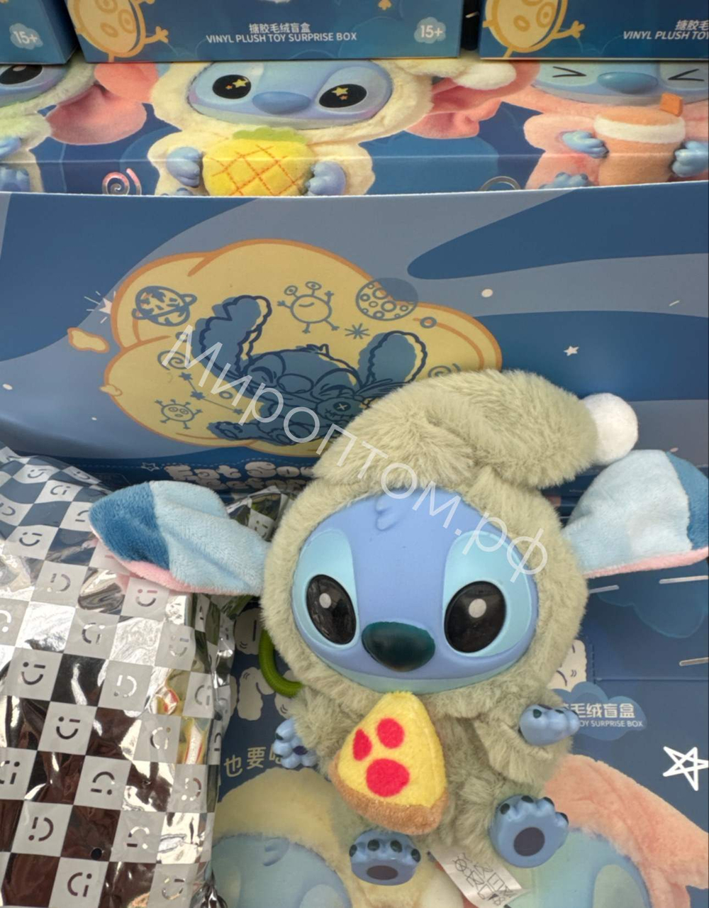Мягкая игрушка Стич MINISO (в коробке) оптом