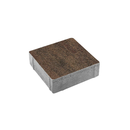 Тротуарная плитка КВАДРАТ 200х200 мм - Листопад гранит Шелковица