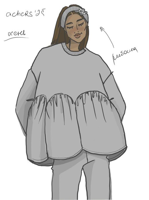 ПОВЯЗКА НА ГОЛОВУ ШАРЛИ ДЫМЧАТЫЙ