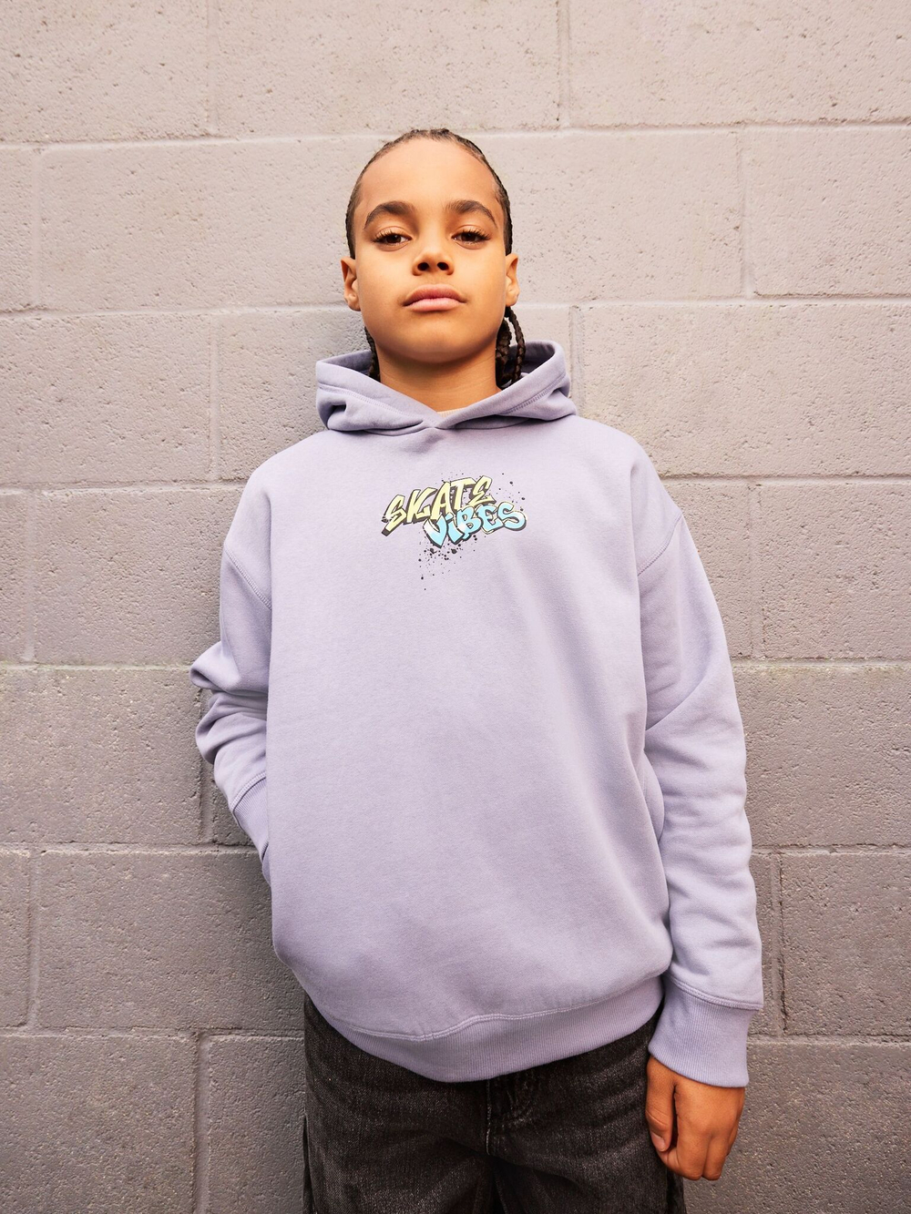 Толстовка с капюшоном для мальчика Next E54-700, Сиреневый