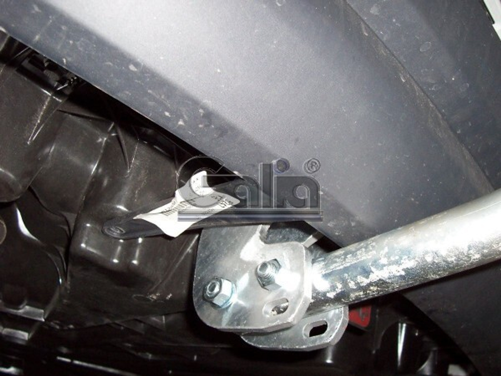 Фаркоп оцинкованный Galia R074A для Renault Megane II 2003-2008 (classic) седан/универсал, Megane III универсал 2008-(паспорт и сертификат в комплекте)(без электрики)