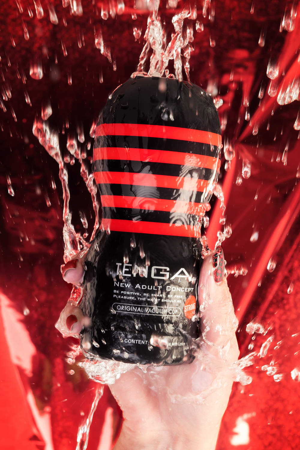 Мастурбатор Tenga Original Vaccum Cup Hard Глубокий Ротик черный