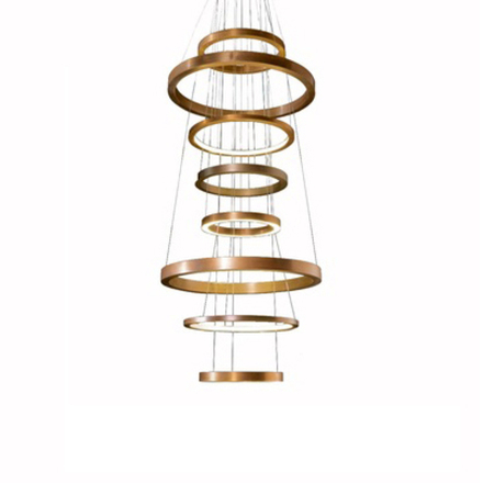 Pendant design lamp  Light Ring XXL by HENGE