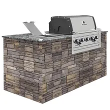 Встраиваемый газовый гриль Broil King Imperial S 590 BI, 7 горелок, вертел