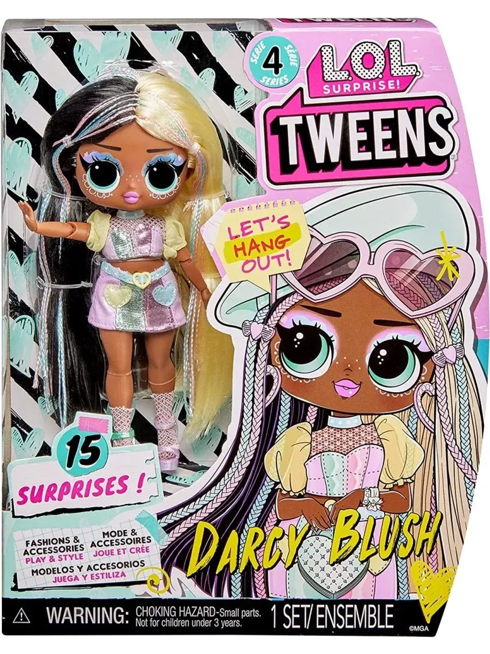 Кукла подросток Лол Твинс Lol Tweens Darcy Blush оригинал