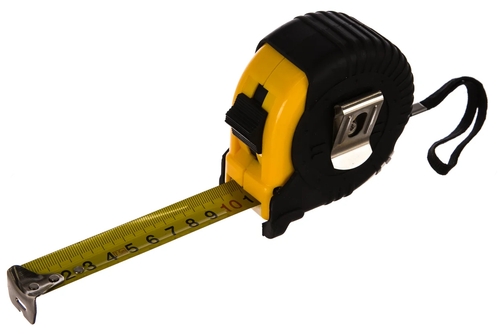 Рулетка Профи, прорезиненный корпус "Стайл" 7,5м х 25мм