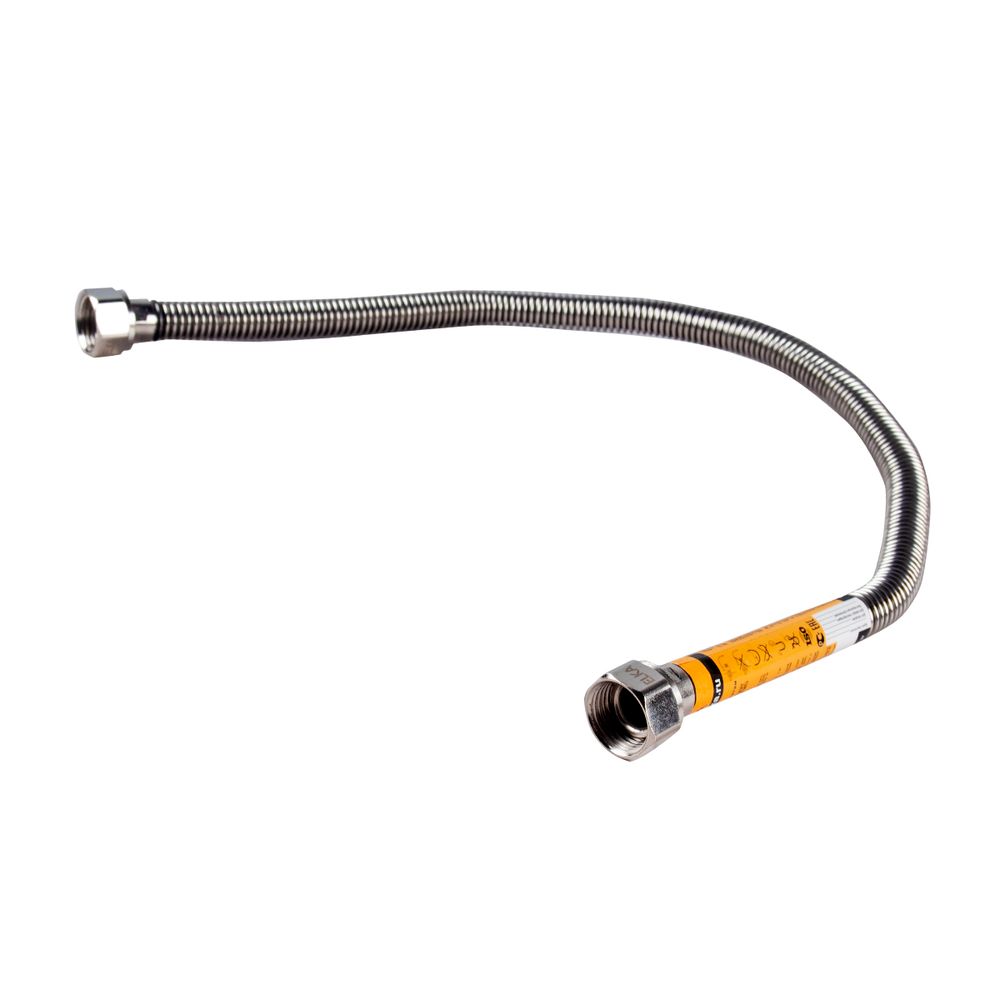 Подводка для газа 1/2 60см гайка-гайка, 207548