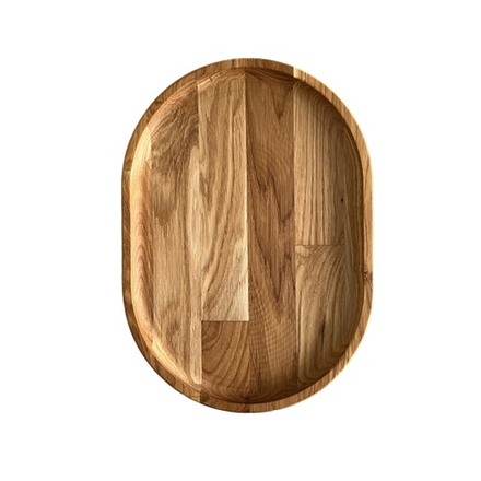 Поднос для подачи из дуба 35*25*2 см