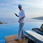 Брюки Смерч #4 Вельветовые Голубые