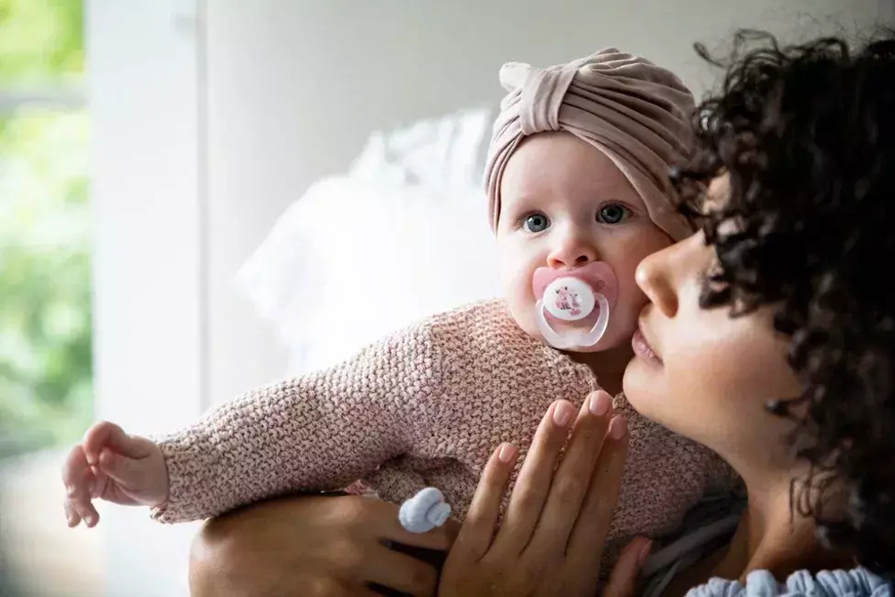 Пустышка силиконовая NIP "Family" 1 шт. лиса размер 3