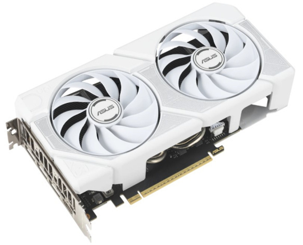 Видеокарта ASUS GeForce RTX 5060 TI DUAL WHITE OC (DUAL-RTX5060TI-O16G-WHITE)