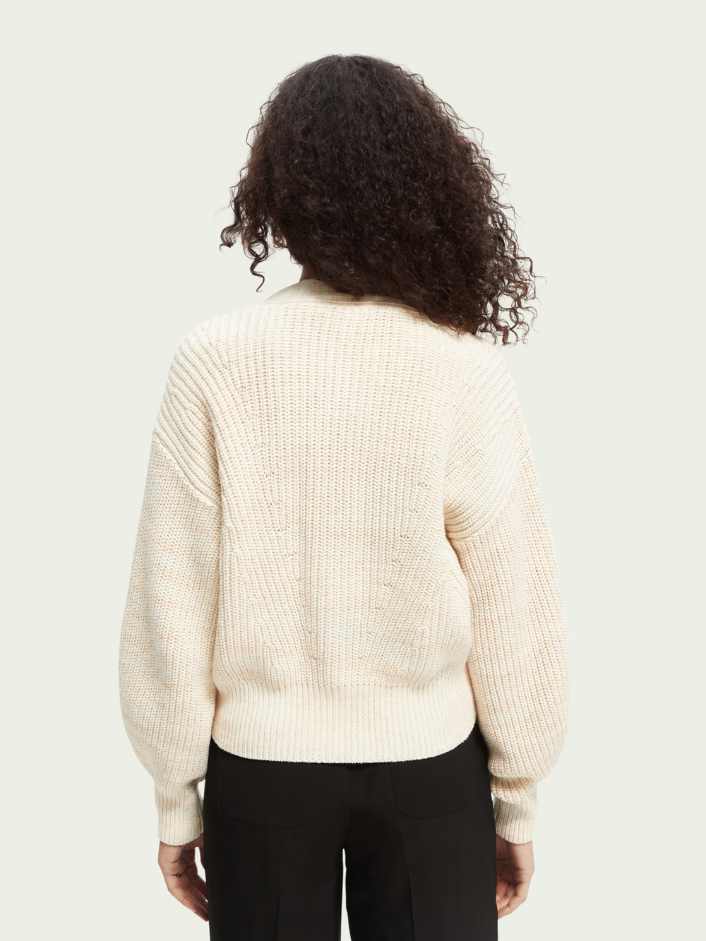 Кардиган Scotch&Soda Knitted with puffy sleeves 167937/0171