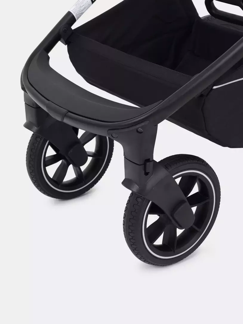 Коляска детская MOWBaby "ZOOM"PU (2в1) RA086 Silver Black