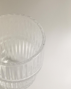 Zara Home чашка из стекла, цвет прозрачный, 7.6 см