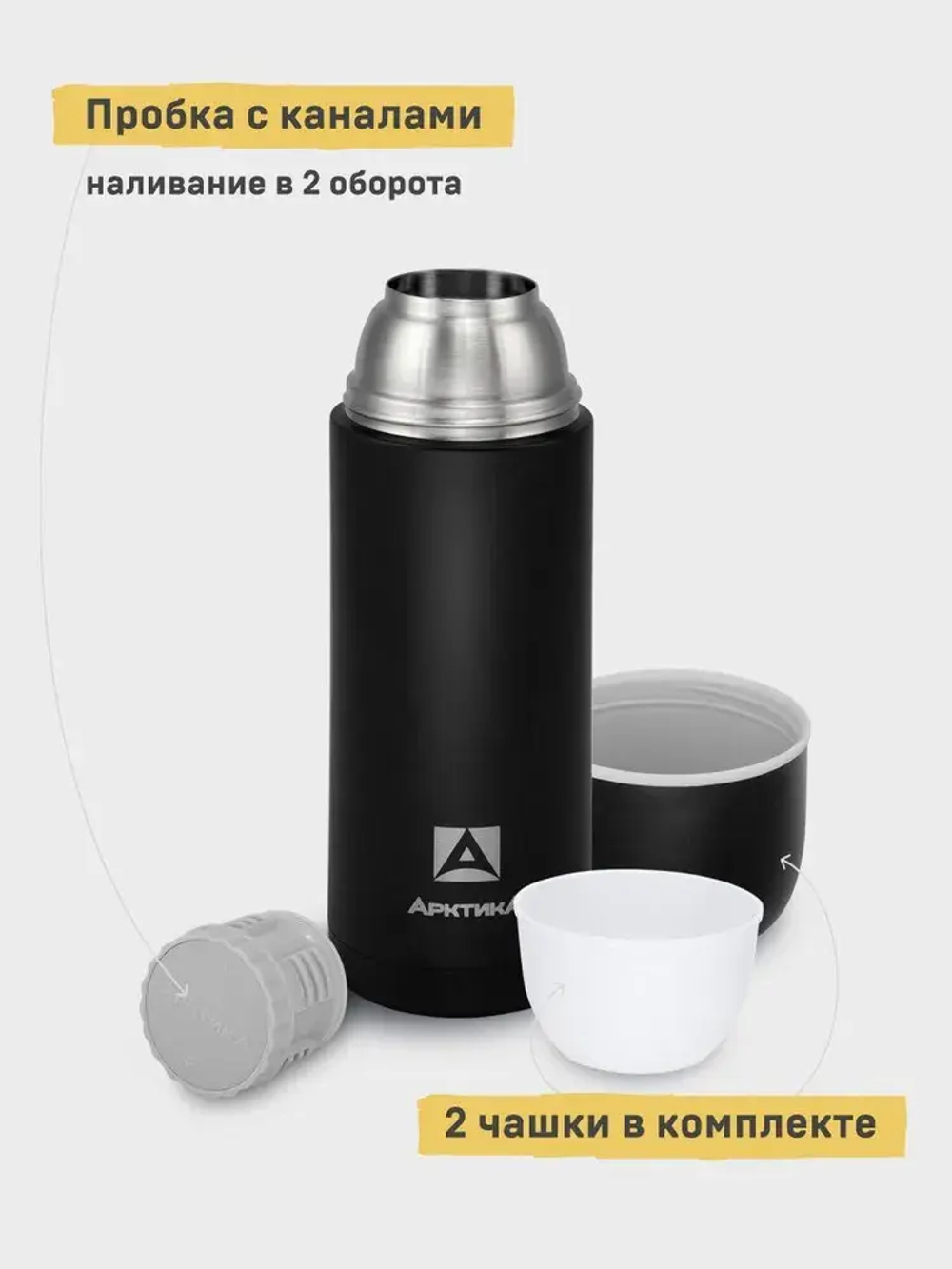 Термос с узким горлом