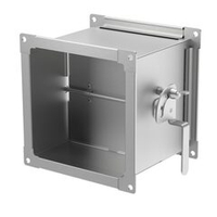 Дроссель-клапан ДКп-03 300х300 мм