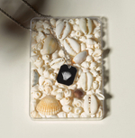 кулон tori с черной эмалью