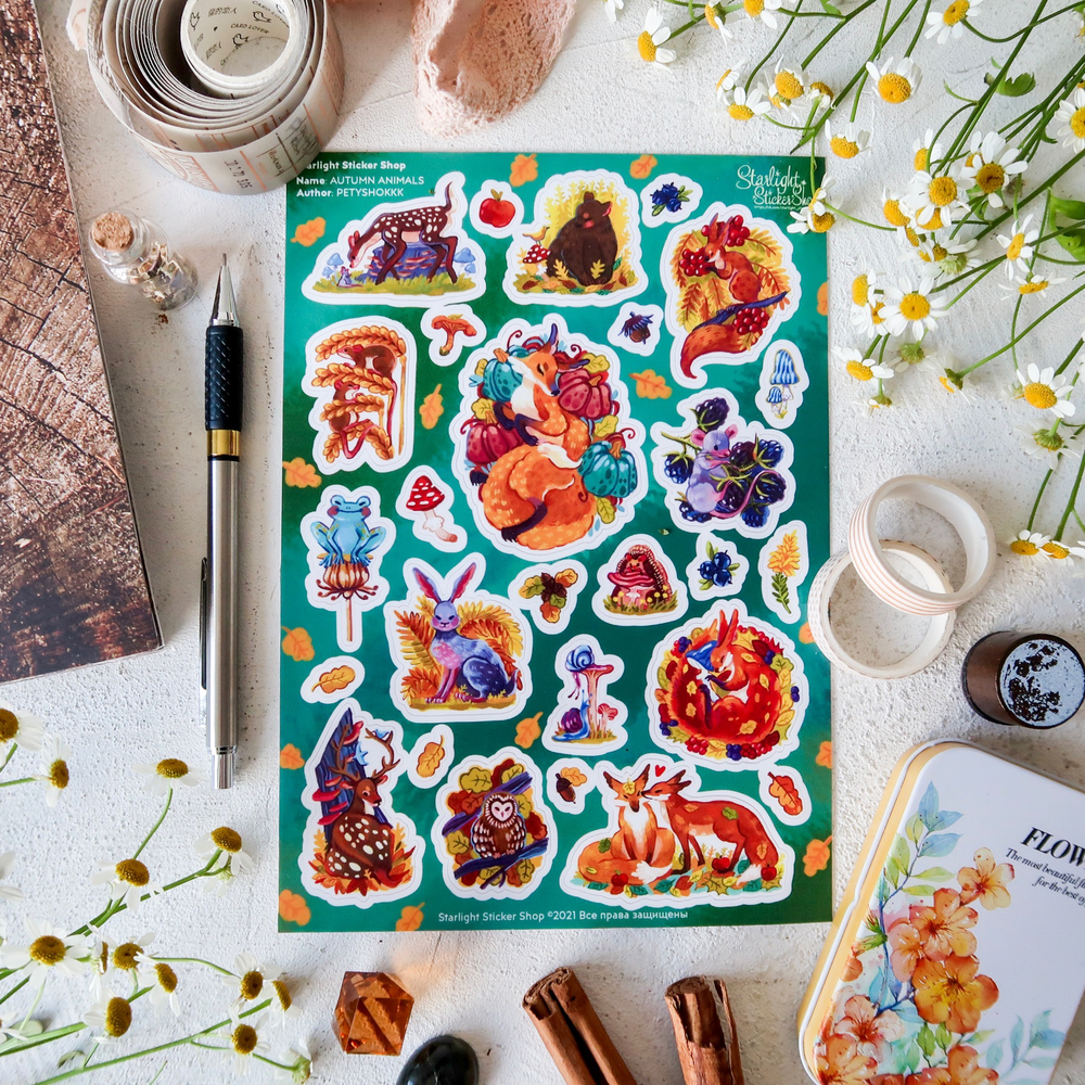 MINI PACK AUTUMN ANIMALS
