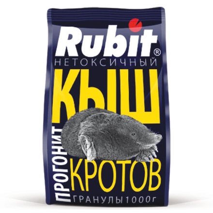 Средство от кротов Rubit Кыш, гранулы, 1 кг