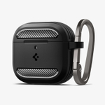 Чехол для наушников Spigen RUGGED ARMOR APPLE AIRPODS 4 MATTE BLACK