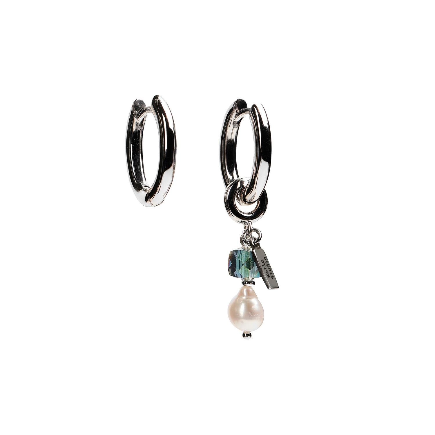 Серьги Shining Drop Silver Earrings