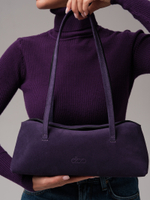 Женская замшевая сумка DBR 31127 виноградный