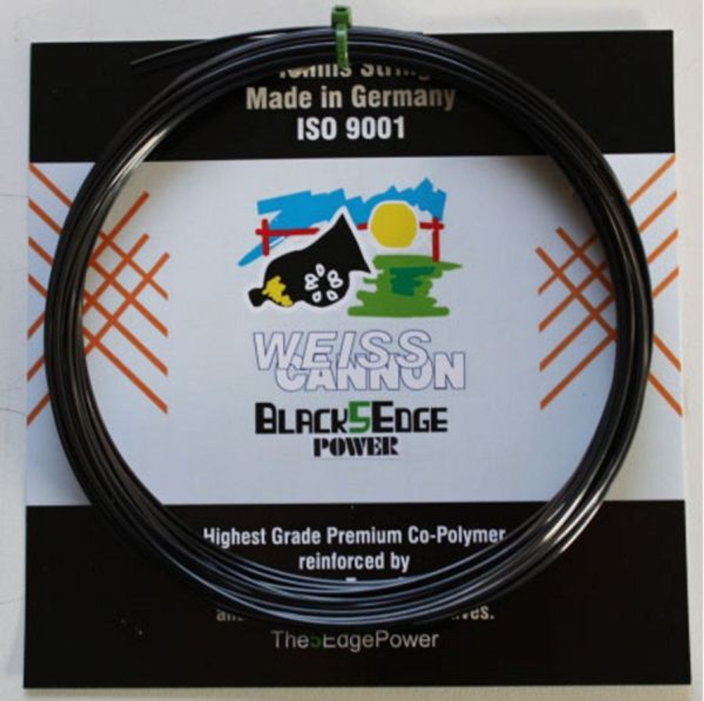 Теннисные струны Weiss Cannon Black5Edge Power (12 m)