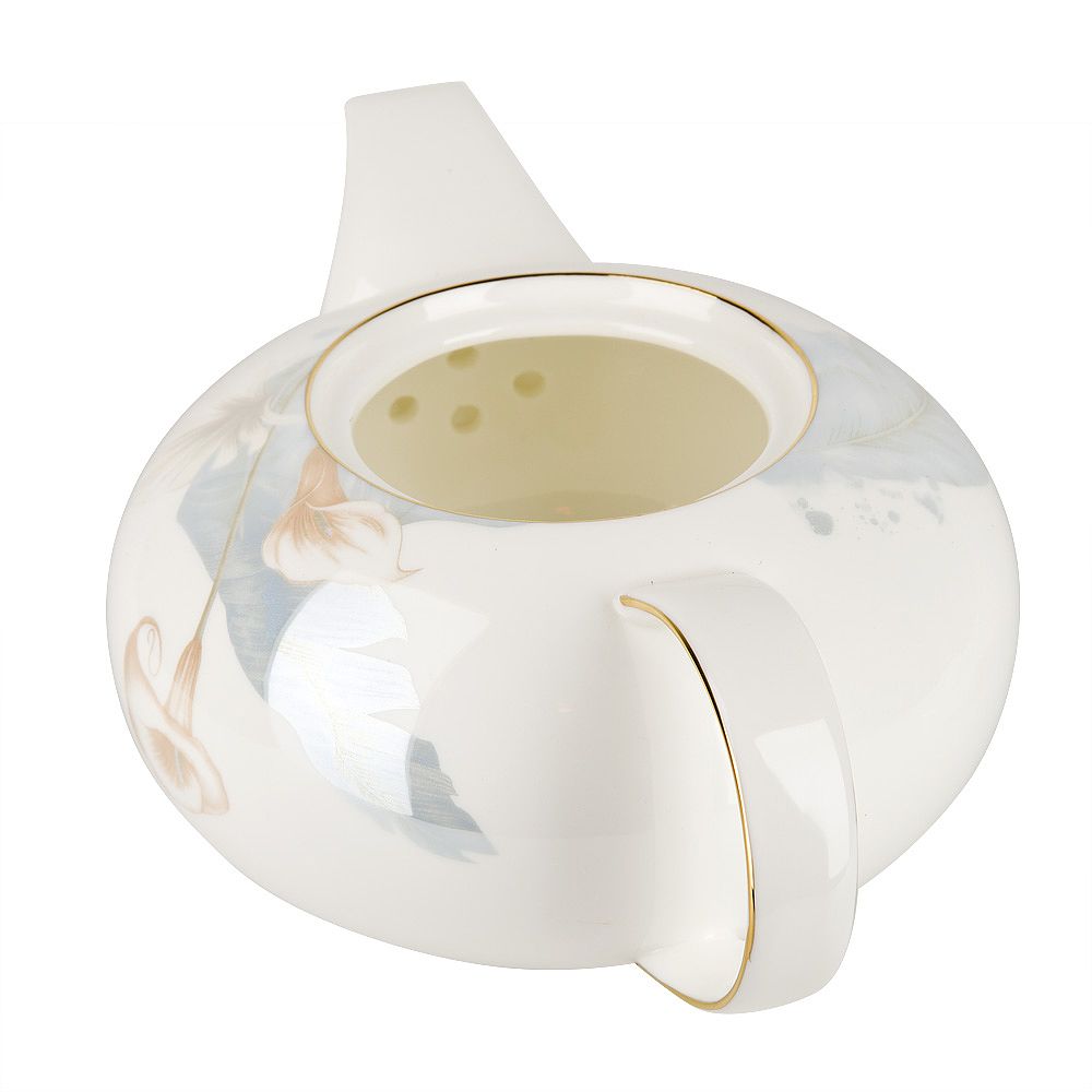 Чайник "Daiquiri" костяной фарфор v=1280мл (подарочная упаковка)