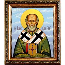 Маркелл Римский, папа Римский священномученик. Икона на холсте.