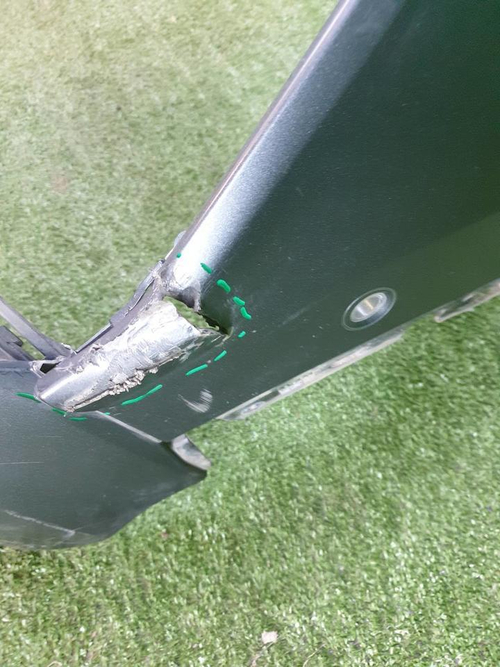 Бампер передний Audi Q8 (2018-2023) S-line