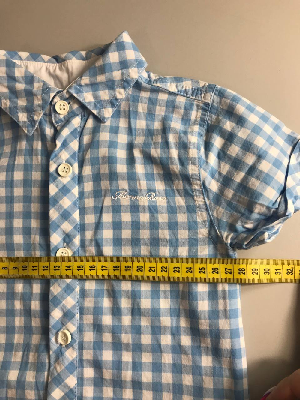 Рубашка Monna Rosa в клетку, на 1,5/2 года