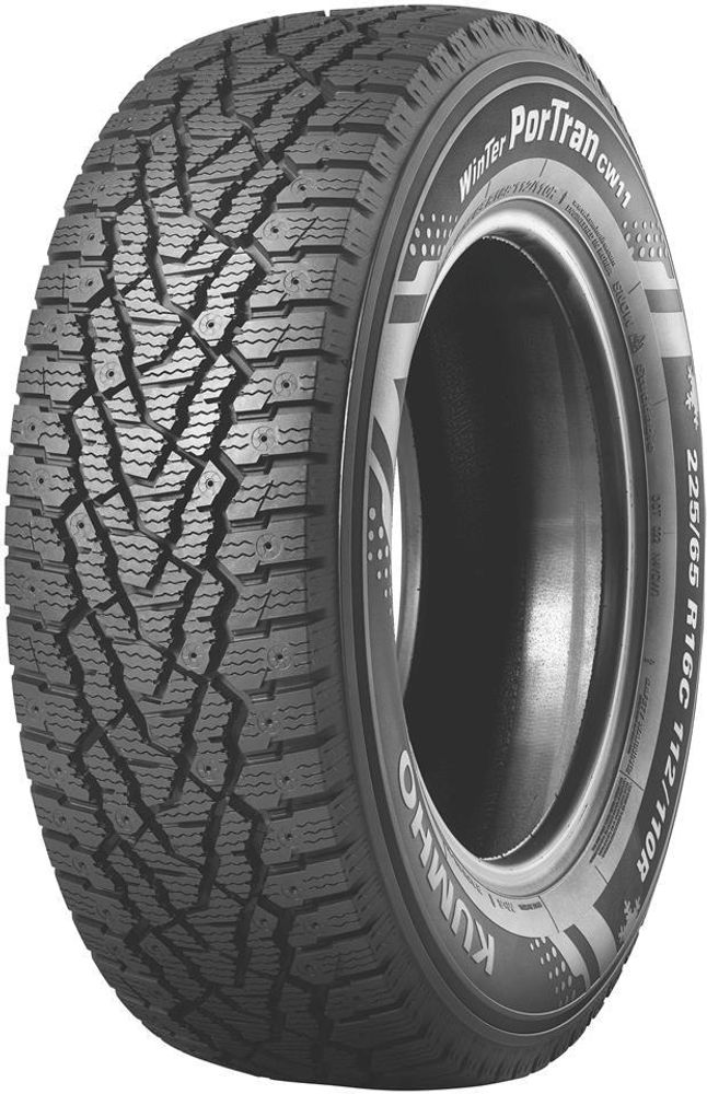 Kumho Winter PorTran CW11 195/70 R15C 104R (шип)
