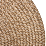 Салфетка на стол 38см «Офелия» плетеная, бежевая