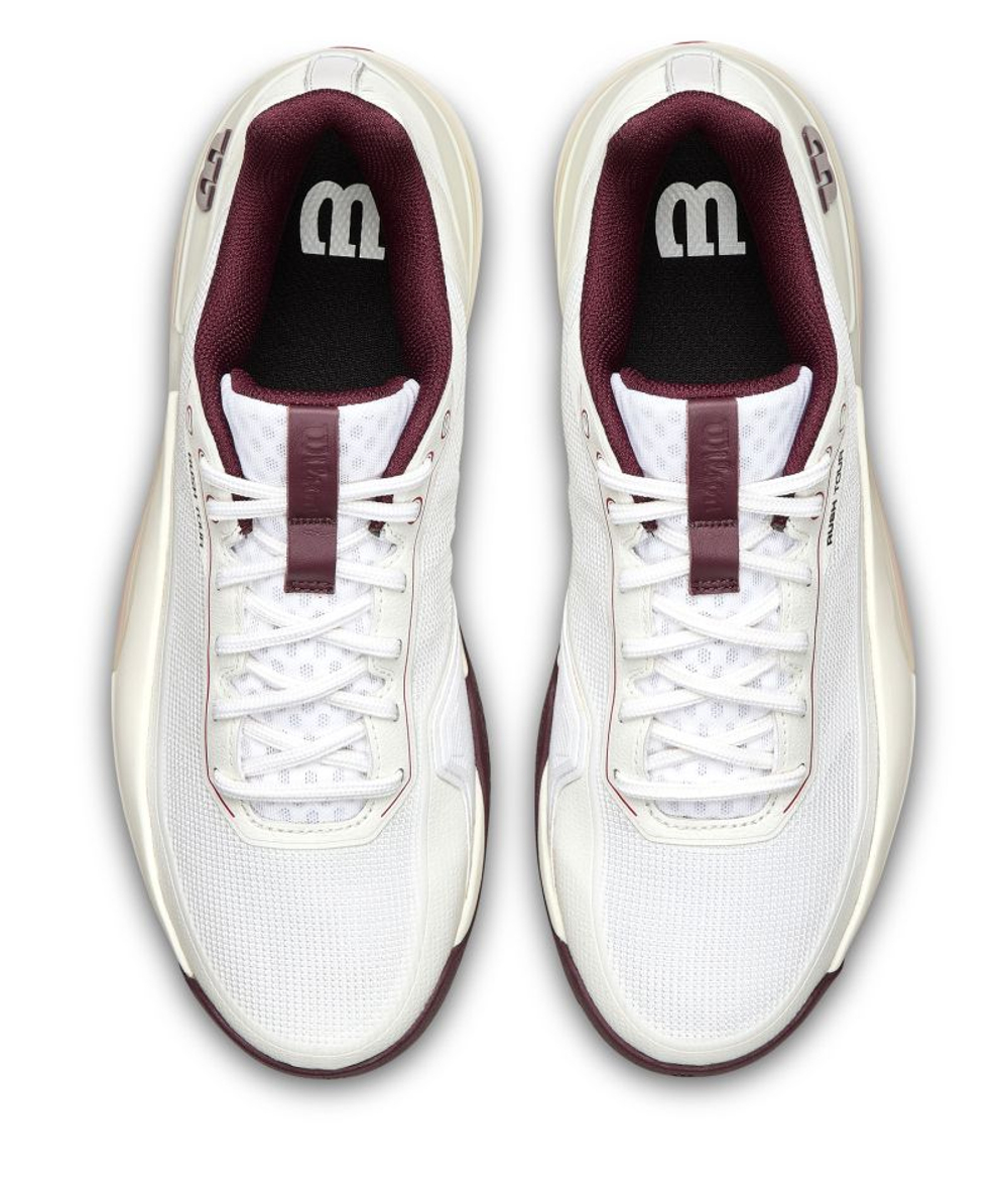 Мужские теннисные кроссовки Wilson Rush Tour 5 - white/port royal/vanilla ice