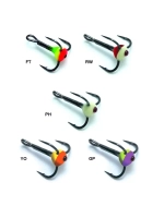 Крючок для рыбалки (тройник) Stinger Owner с каплей ST36 №05 FT, (1 упаковка по 10 штук)