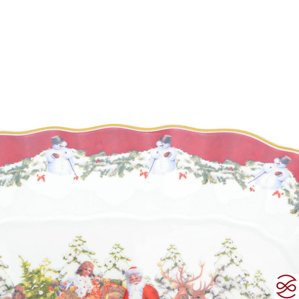 Блюдо овальное Repast Зимняя сказка 29*19 см