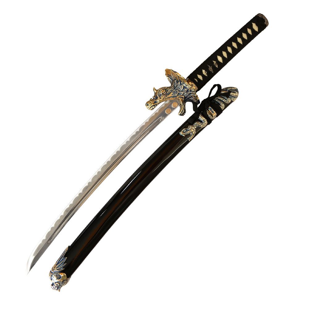 Art Gladius Вакидзаси "Дракон пожирающий змею"